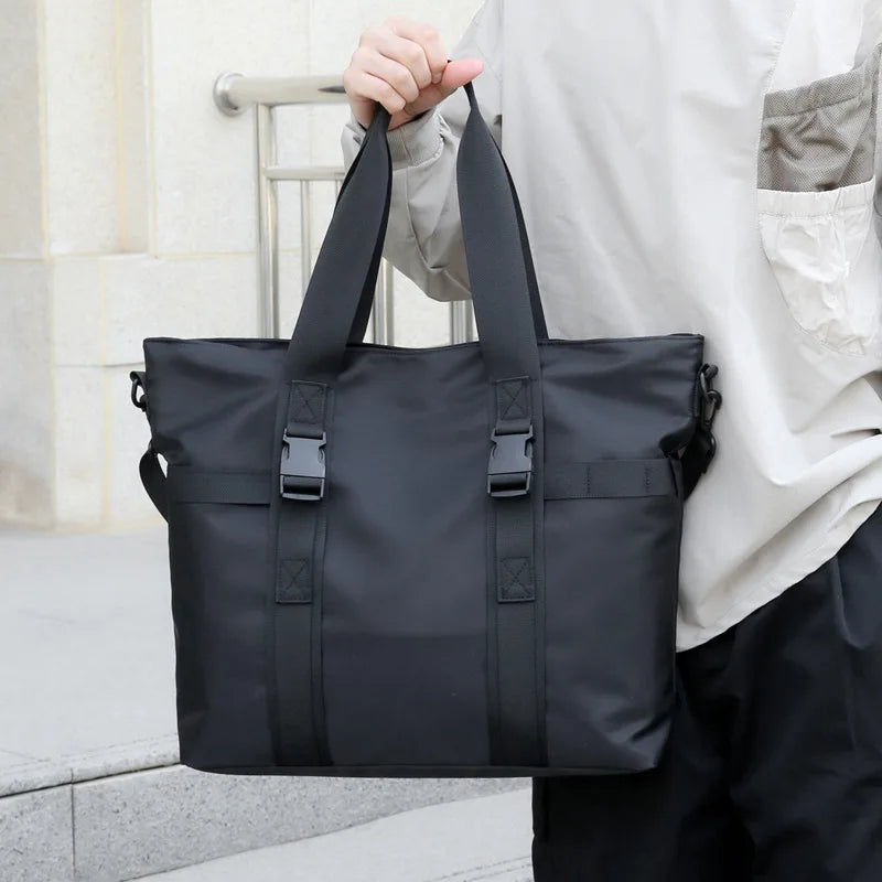 Wholesale Fashionable Waterproof Shoulder Bag Zipper High Quality Portable Unisex Designer Bags Large Capacity Travel Tote Bag