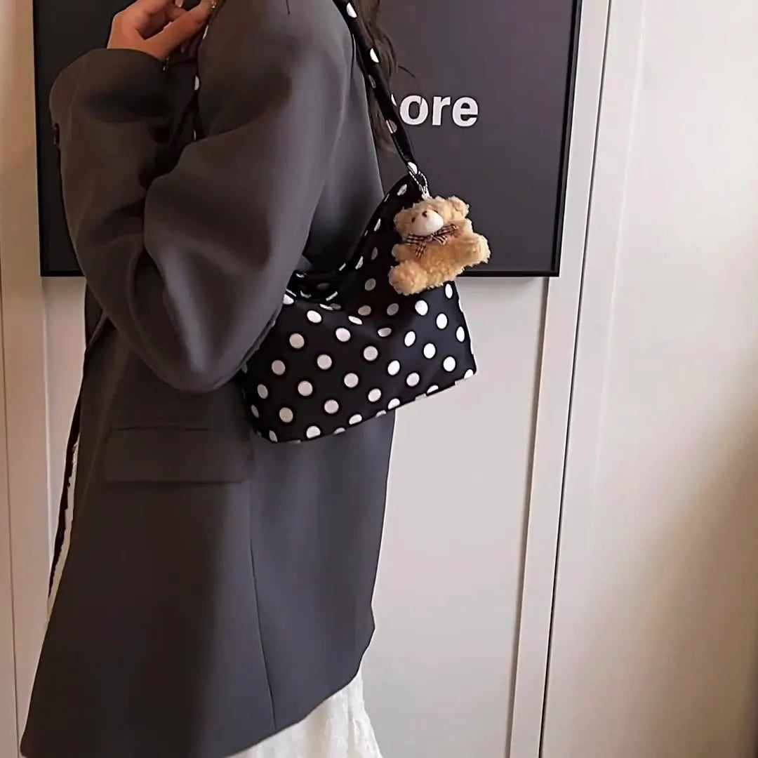 Wholesale Fashion Women's Bags Womens Purses and Handbags with Pendant Zip Oxford Cartoon  Trendy Shoulder Bag Strap