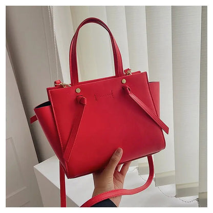 New Design PU Leather Women Handbags Casual Large-capacity Bolsa Ladies Bags Handbags  the Pure-color Women Hand Bags RY730231
