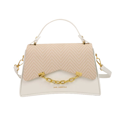 New Trendy and Versatile Box Pattern Handbag for Women High-quality Small Shoulder Bag PU Material Cover Closure Women's Bags