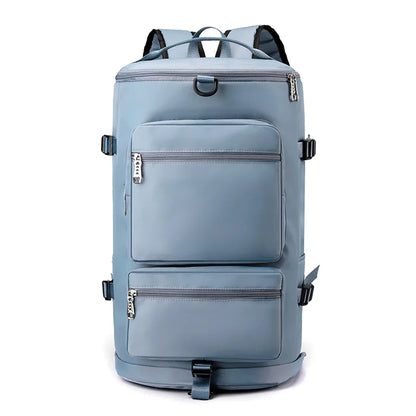 New Style Multi-purpose Travel Bags Large Capacity Dry and Wet Separation Fitness Bag  Travel Backpack Luggage Gym Handbags