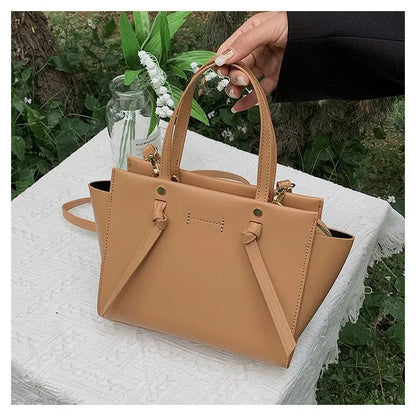 New Design PU Leather Women Handbags Casual Large-capacity Bolsa Ladies Bags Handbags  the Pure-color Women Hand Bags RY730231