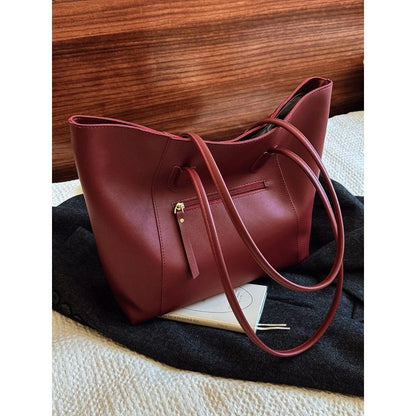 2025 Fashion Trend Large Capacity Tote Bag for Women Stylish Vintage Dress Pearl for Summer Crossbody Handbag Shoulder Use