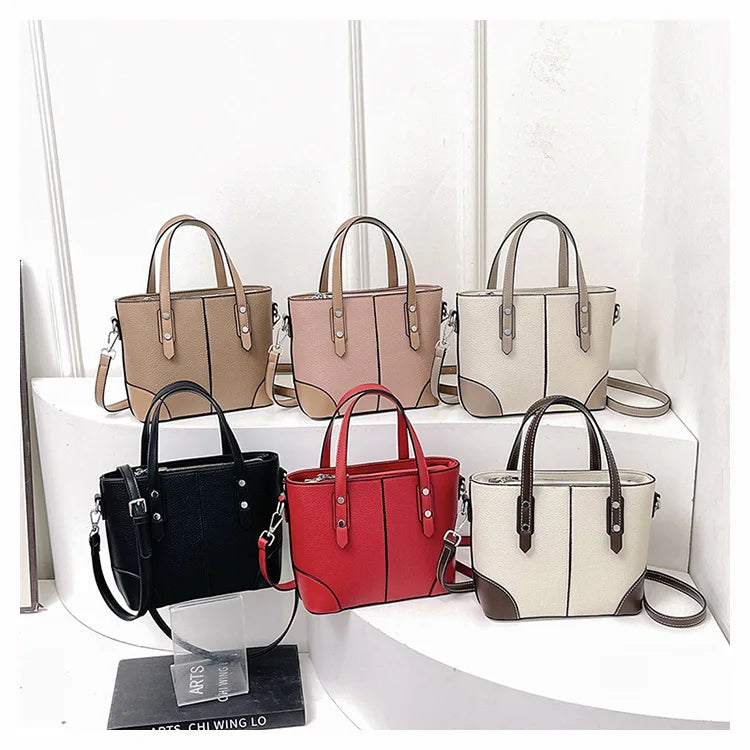 Summer Commuting Large Capacity Bag 2025 New Style Fashion Women's Texture Tote Bag Branded Handbags for Women