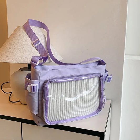 Fashion Wholesale Bags for Women Handbags Designer Handbags Women Handbags Ladies PU Transparent Multi Colored Crossbody Bag