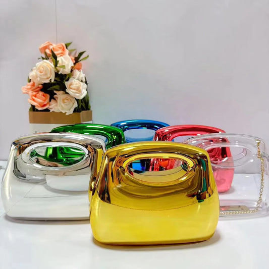 2025 Factory Designer Taschen Box Bag Summer New Fashion Acrylic Clutch Bag New Handbags Ladies Luxury New Design Evening Bags