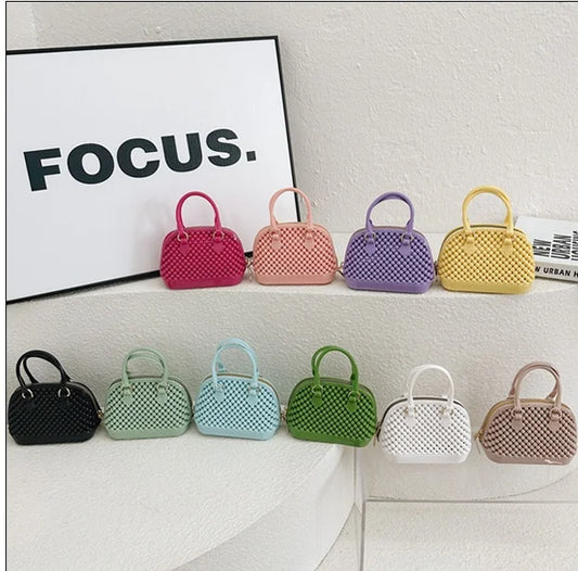 Advanced High-quality Multi-color Frame PU Waterproof Women's Fashionable Zipper Crossbody Handbag with up 1L Capacity Wholesale