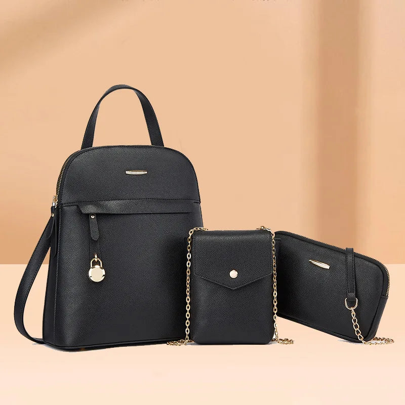 2025 New  Backpacks Single Shoulder Zipper Mother-and-child Bag Polyester Women Brand Handbags