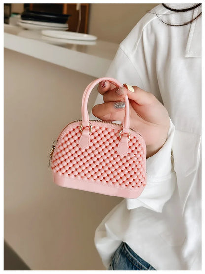 Advanced High-quality Multi-color Frame PU Waterproof Women's Fashionable Zipper Crossbody Handbag with up 1L Capacity Wholesale