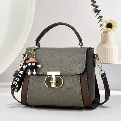 Retro Handheld Small Square Bags Minimalist and Cute Single Shoulder Crossbody Bags Daily Matching Fashion Bags for Women