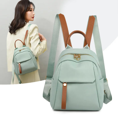 New Korean Soft Leather Backpack for Women Fashion Travel Mini Backpack Women High Quality Bag Wholesale
