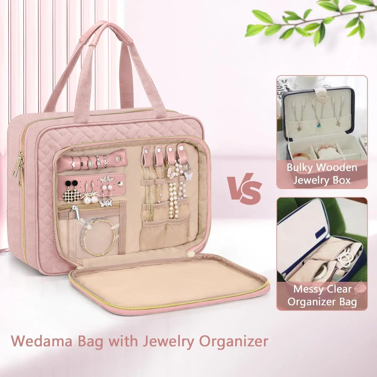 Fashion Washbasin Storage Bag with Large Capacity and Foldable Women Bags Handbag Luxury Polyester  Frame Tote Bags for Women