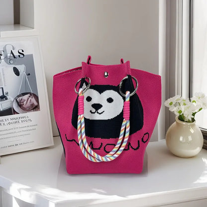 Wholesale Bags Fashion Single Shoulder Retro Embroidered Flower Bag Handbags for Women Luxury Designer Button Polyester Bag