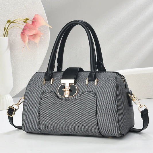 New Fashionable Women's Handbag High-quality  Cross-body Bag for Women PU Soft Material Zipper Closure Cross Bags for Women