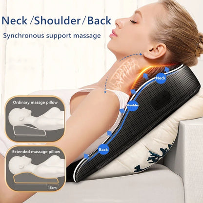 Newest Remote Control Car Home Dual Use Massage Pillow