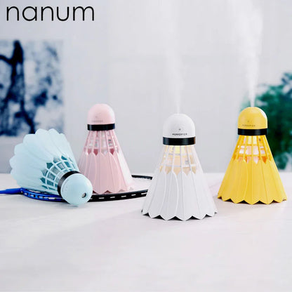 Mini Ultrasonic Badminton Oil Diffuser Humidifier