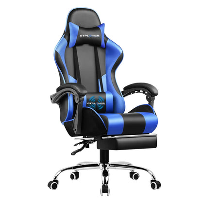 WSX0014 Modern Ergonomic Computer Racing Black Siila Gamer High Quality Gaming Chair with Footrest and Massage
