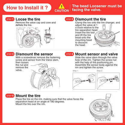 TPMS Tire Repair Tools Scanner