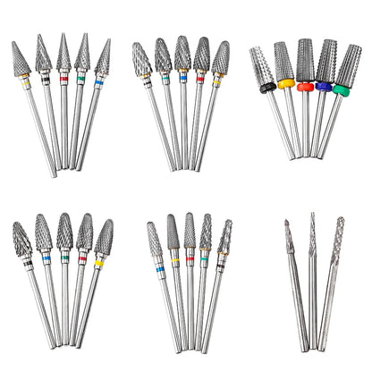 Dmoley Tungsten Carbide Nail Drill Bit Electric Manicure Drills