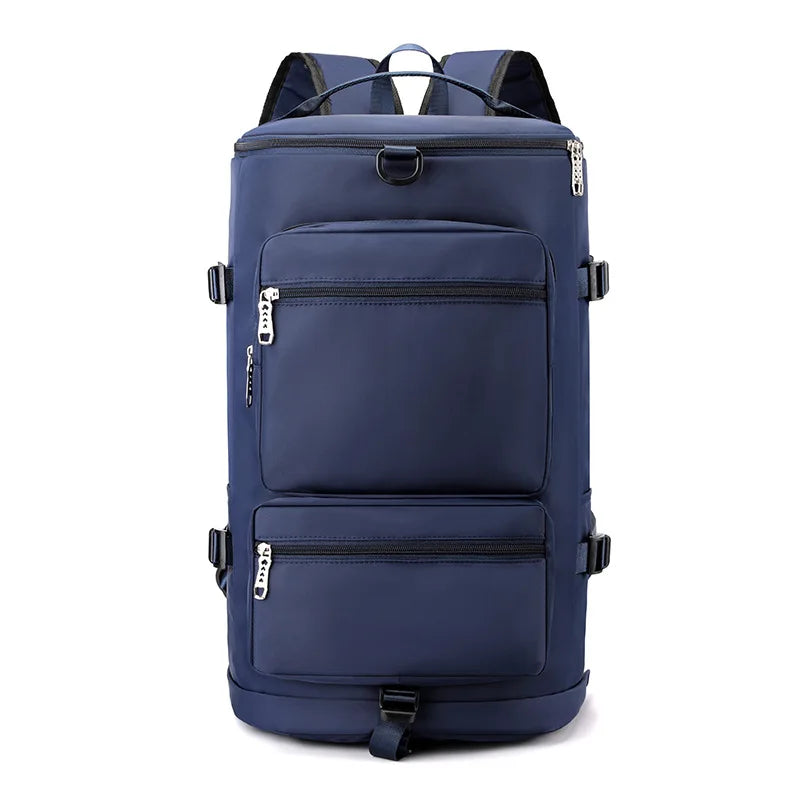 New Style Multi-purpose Travel Bags Large Capacity Dry and Wet Separation Fitness Bag  Travel Backpack Luggage Gym Handbags