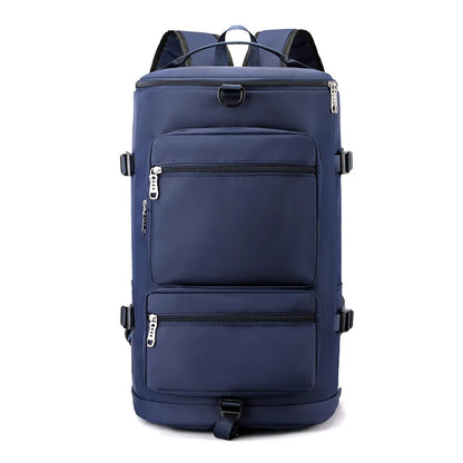 New Style Multi-purpose Travel Bags Large Capacity Dry and Wet Separation Fitness Bag  Travel Backpack Luggage Gym Handbags