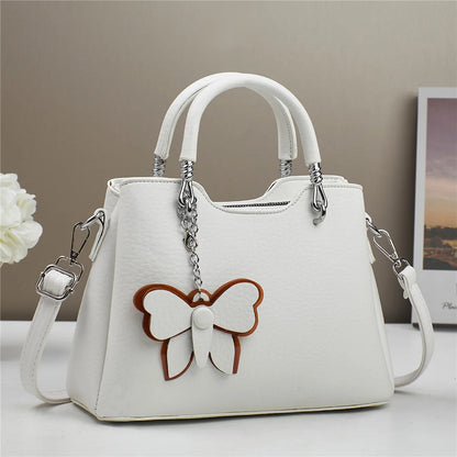 Butterfly Chain Crossbody Bag Luxury High Quality Pu Fashion Handbag Women Waterproof 2025 Texture Large Capacity Shoulder Bag
