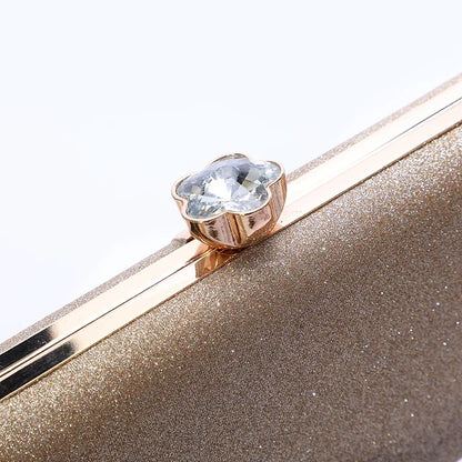 Women's Elegant Evening Dress Clutch Bag Single Shoulder Crossbody Women's Wallets Brands Cross-Border Source PU Polyester