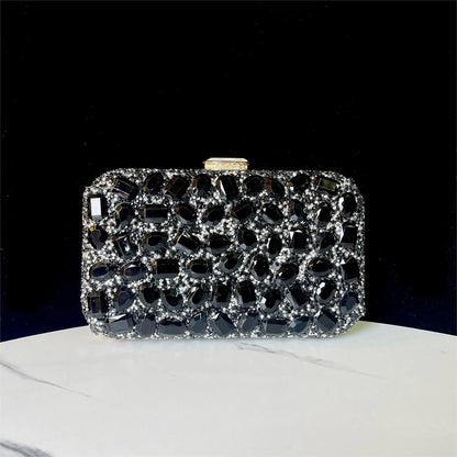 2025 Shiny Rhinestone Bag Sling Crossbody Handbags for Women New Design Luxury Purses Evening Bags