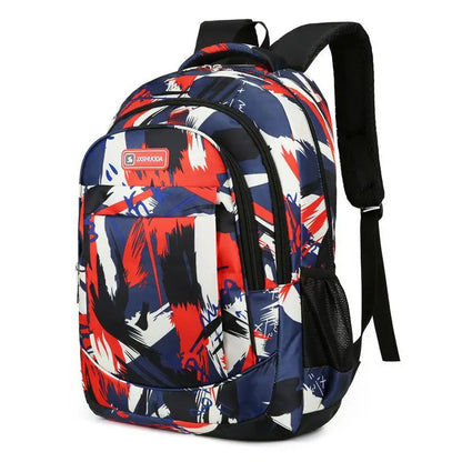 Wholesale Custom Printing Outdoor Travel Business Casual Backpack Sport Bag Large Capacity Student Backpack for Teenager