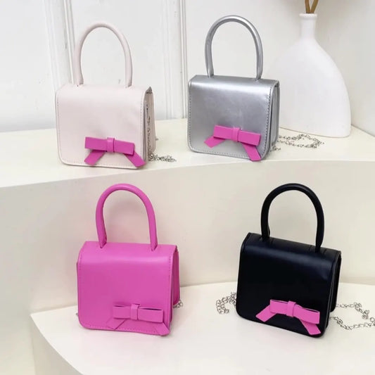 PU Material Sweet Beauty Bags for Women Summer New Small square Bag Versatile Casual Shoulder Fashion Bags for Women Daily-use