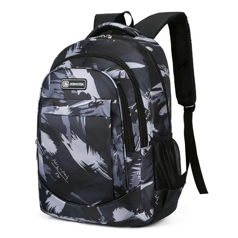 Wholesale Custom Printing Outdoor Travel Business Casual Backpack Sport Bag Large Capacity Student Backpack for Teenager