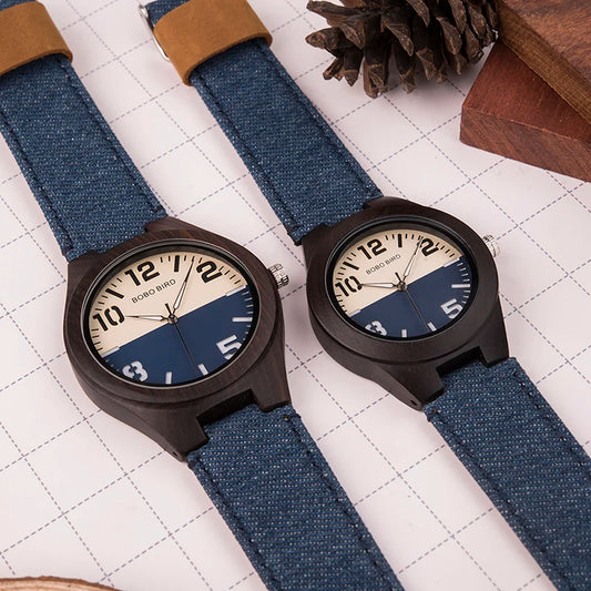 BOBO BIRD New Design Wooden Men Women Watches.
