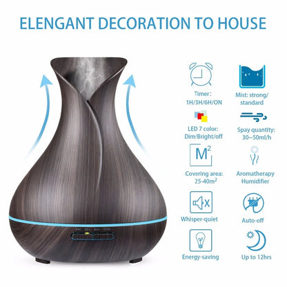 Large Capacity Essential Oil Ultrasonic Diffuser