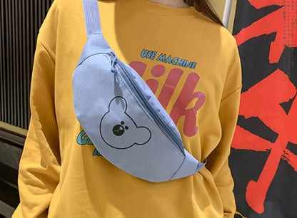 Fashionable Lightweight Multi-Piece Student School Backpack Large Capacity with Simple Printing Waterproof Shoulder Bag