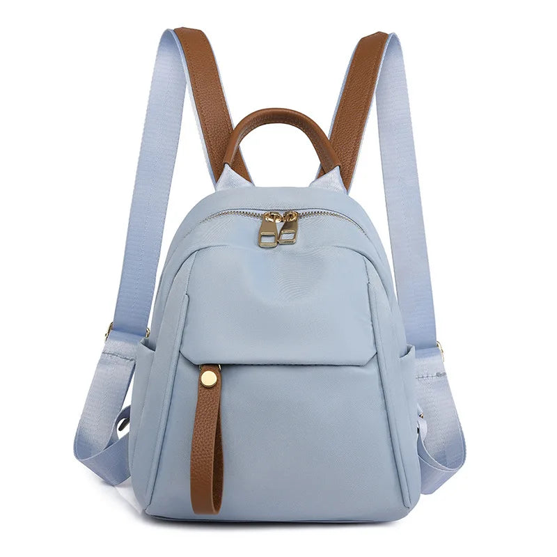 New Korean Soft Leather Backpack for Women Fashion Travel Mini Backpack Women High Quality Bag Wholesale
