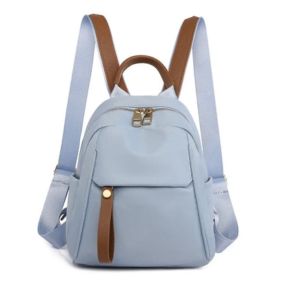 New Korean Soft Leather Backpack for Women Fashion Travel Mini Backpack Women High Quality Bag Wholesale