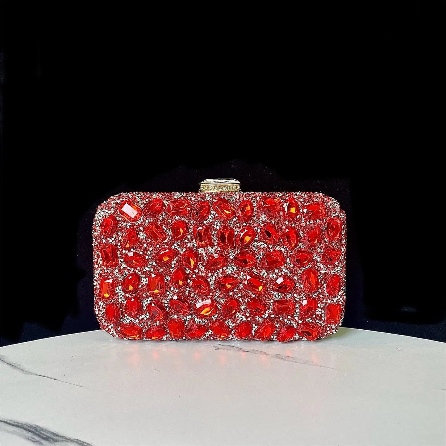 2025 Shiny Rhinestone Bag Sling Crossbody Handbags for Women New Design Luxury Purses Evening Bags