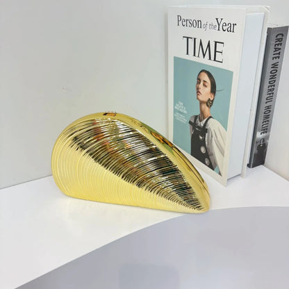 Acrylic New Shell Luxury Designer Bags Fashion Creative Threaded Crossbody Bags Clutch Evening Bag Chain Glitter Women's Handbag