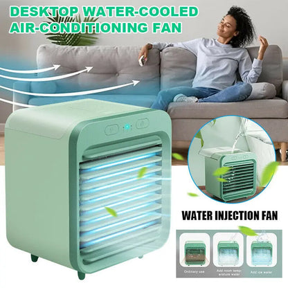 Mini Portable USB Water Air Cooler Fan Fan