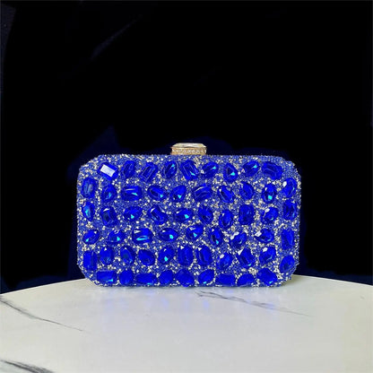 2025 Shiny Rhinestone Bag Sling Crossbody Handbags for Women New Design Luxury Purses Evening Bags