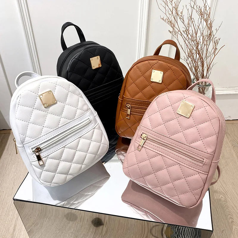 Korean Version Embroidered Small Backpack New Girl Schoolbag Wholesale Cheap Mini Backpack Women
