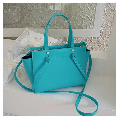 New Design PU Leather Women Handbags Casual Large-capacity Bolsa Ladies Bags Handbags  the Pure-color Women Hand Bags RY730231