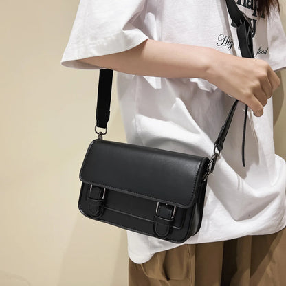 2025 Fashion Sling Bag All Seasons PU Leather Bag Crossbody Men's  New Trendy Brand Messenger Designer Bags Tote