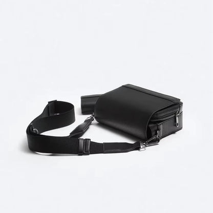 2025 Spring/Summer New Trendy Men's Bag Casual and Versatile Men's Cross-body Bag  Small Square Pattern Durable Bags for Men