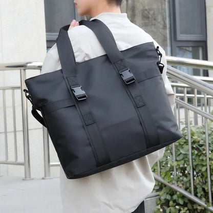 Wholesale Fashionable Waterproof Shoulder Bag Zipper High Quality Portable Unisex Designer Bags Large Capacity Travel Tote Bag