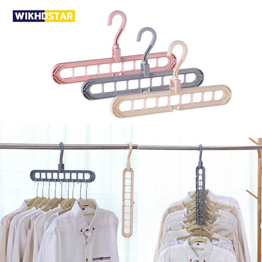 Multi-port Support Clothes Hanger