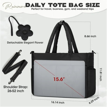 Customizable New Style Women's Crossbody Bags Large Capacity High Quality Shoulder Bags Fashionable Puffer Tote Bag