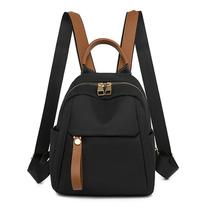 New Korean Soft Leather Backpack for Women Fashion Travel Mini Backpack Women High Quality Bag Wholesale