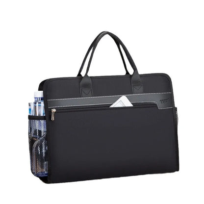 2025 Modern Style Travel Laptop Bag Durable Waterproof PU Leather Business Briefcase for Men Storage Files