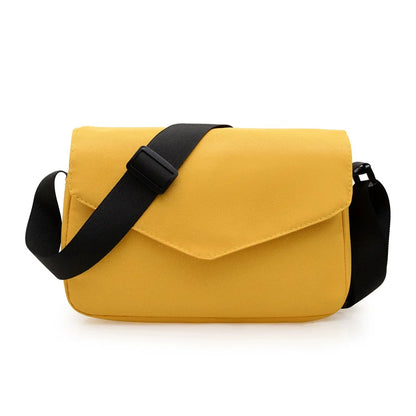 2025 Korean Version of the Sling Shoulder Bag Couple Crossbody Bag Solid Color Leisure Simple Fashion Bags Wholesale Supplier